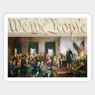 We The People Portrait Magnet